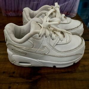 Nike Kids White Sneakers